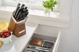 Chef knife set knives kitchen set. Cutlery Kitchen Knife Block Sets Kitchenaid