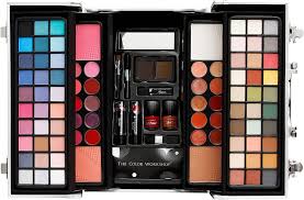 complete makeup kit train case gift set