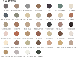 Choose Your Grout Color Carolina Grout Seal