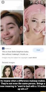 this is how belle delphine looks like
