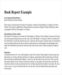 Essay About A Book Report