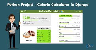 calorie calculator in django