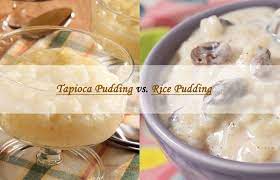 Tapioca Compared To Rice Pudding gambar png