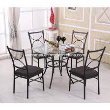4 common features of 5 piece dining room sets. China Stylish 5 Piece Glass Top Dining Table Set China Round Glass Dining Table Round Dining Table