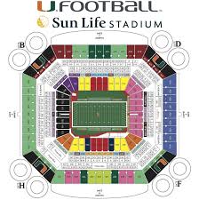 79 Eye Catching Miami Hurricanes Seating Chart