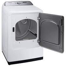 white electric dryer with sensor dry