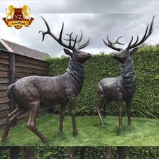 China Bronze Deer Sculpture And Animal