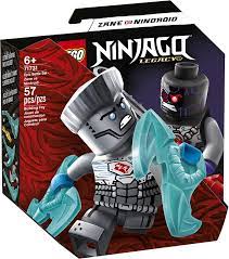 Buy LEGO NINJAGO Epic Battle Set – Zane vs. Nindroid 71731 Building Kit;  Ninja Toy Playset Featuring a Spinning Battle Toy, New 2021 (56 Pieces)  Online in India. B08HW1ZSLN