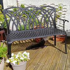 The April Garden Bench Seat In Antique