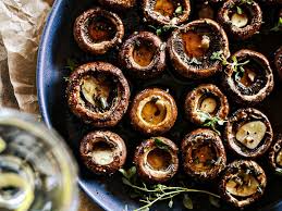 thyme roasted portobello mushrooms