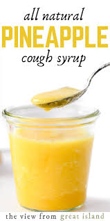 all natural pineapple cough syrup