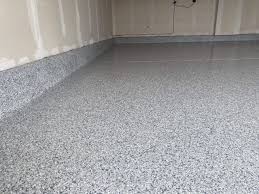 gray metallic epoxy floor solid