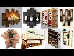 100 Pallet Wood Wall Shelves