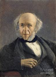 A victorian biologist and philosopher, herbert spencer was born april 27th, 1820, at the height of british industrialism. Herbert Spencer 1820 1903 Photograph By Granger