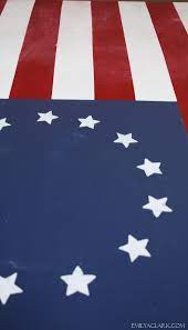 Diy Painted American Flag Emily A Clark