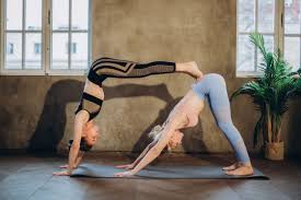 person yoga poses to do with friends
