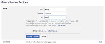 You can only change your name on facebook every 60 days. How To Change Your Name On Facebook