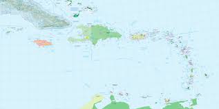 Caribbean 2014 Travel Aeronautical Chart Pilot
