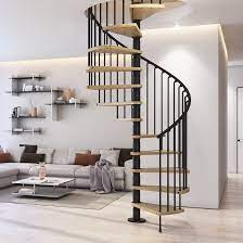 The gamia range of staircases were developed with ease of installation in mind and are available in a range of sizes complete with a range of accessories to cater for most. L00l Stairs Spiral Staircase Type Gamia