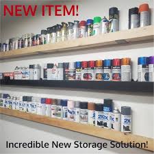 Garage Storage Solutions Spray Paint