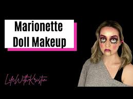 marionette doll makeup tutorial