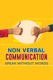 non verbal communication speak without