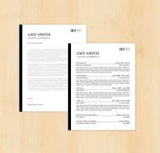 Resume And Cover Docx Template Minimal Modern 141 Best Design