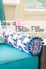 How To Sew A Bolster Pillow Melly Sews