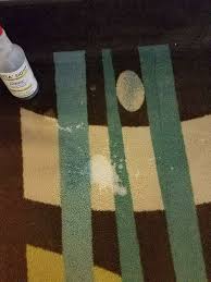 how we get bleach stains out of carpet