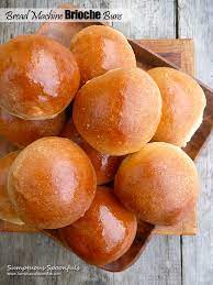 bread machine brioche buns sumptuous