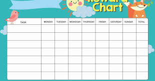 Free Printable Weekly Reward Chart For Kids Parenting Times