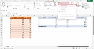 how to delete calculated field in pivot