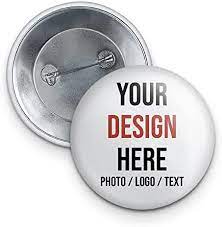 Amazon Com Custom Pins Custom Buttons Design Your Own Personalized  gambar png