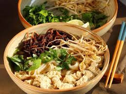 vegetarian pho vietnamese noodle soup