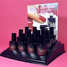 clear gel nail polish rack 12 pcs