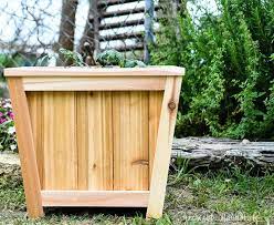 Diy Wooden Planter Box Ideas