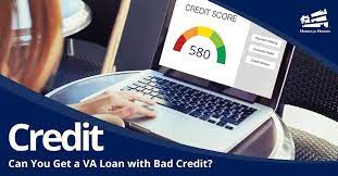getting a va loan with bad credit it