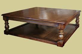 Large Oak Coffee Table Potboard
