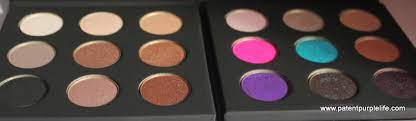 mufe artist shadow palettes 1 and 2