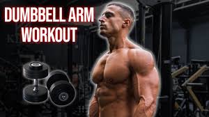 biceps triceps routine using only