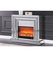 Crushed Glass Fireplace Fire Changes