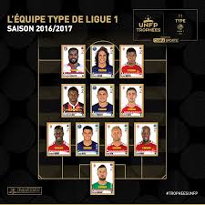 ligue 1 team of the season 2016 17