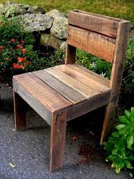 Diy Pallet Outdoor Armless Chair