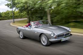 driving an electric mgb roadster is a