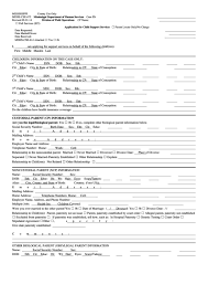 Coverage during this stage includes serious congenital conditions and specific childhood diseases that require hospitalization. Application For Child Support Services Printable Pdf Download