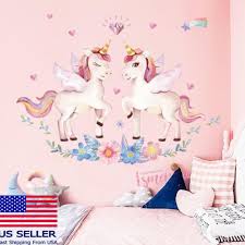 Removable Vinyl Wall Decal Unicorn
