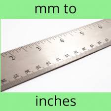 mm to inches calculator convert mm to