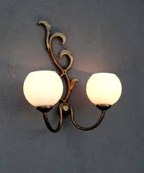 Cast Iron Large Wall Sconce One Two
