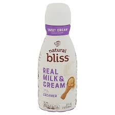 natural bliss creamer real milk