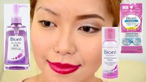 biore makeup removers do they work